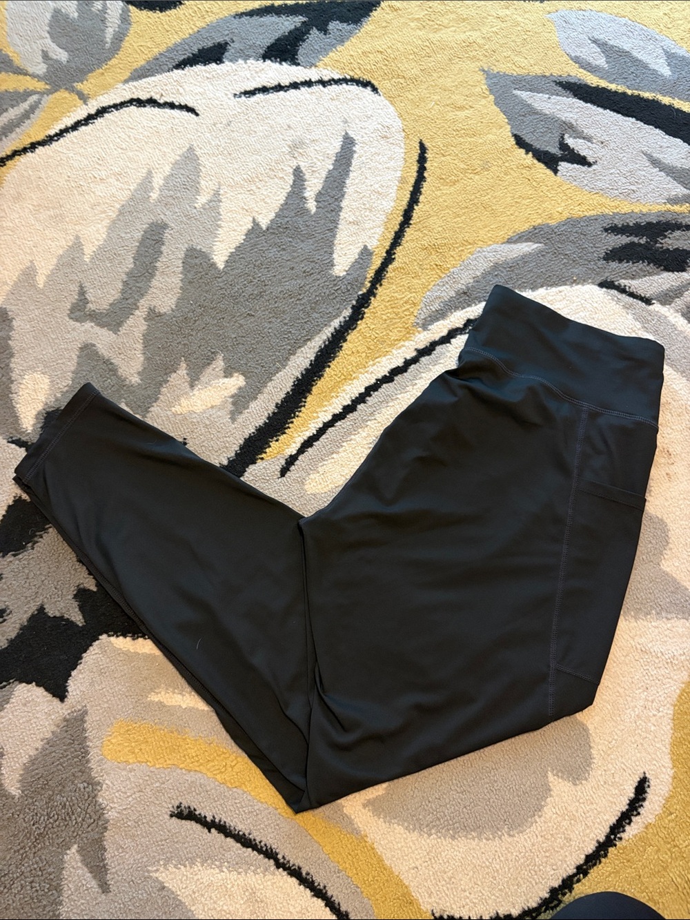 Women's High-Waist Black Active Leggings